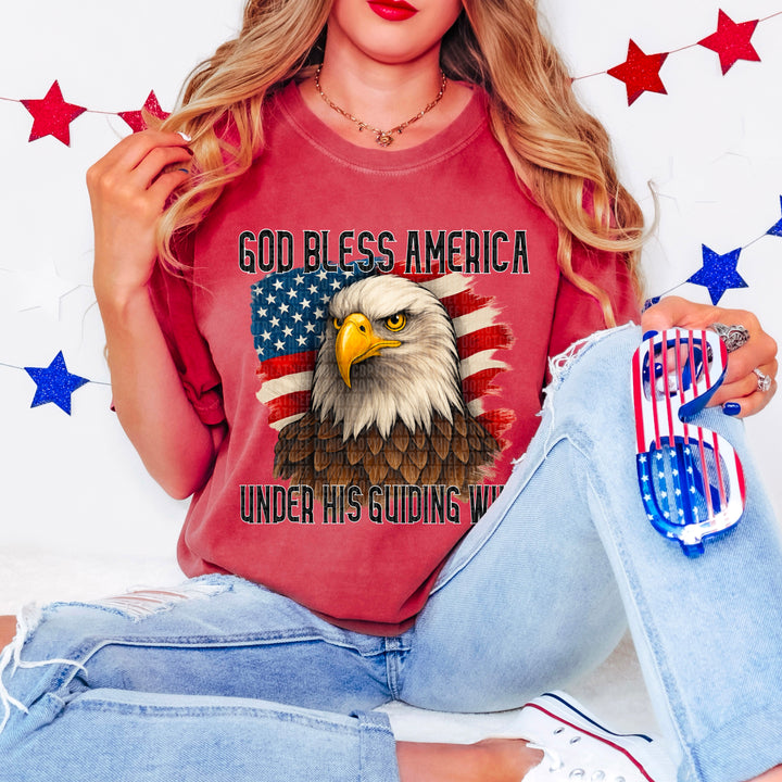 Under His Guiding Wing DTF Print