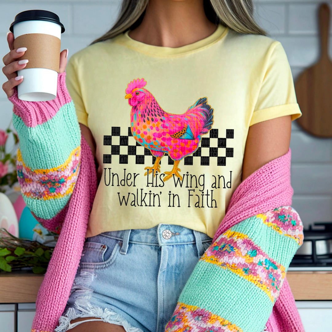 Under His Wing DTF Print