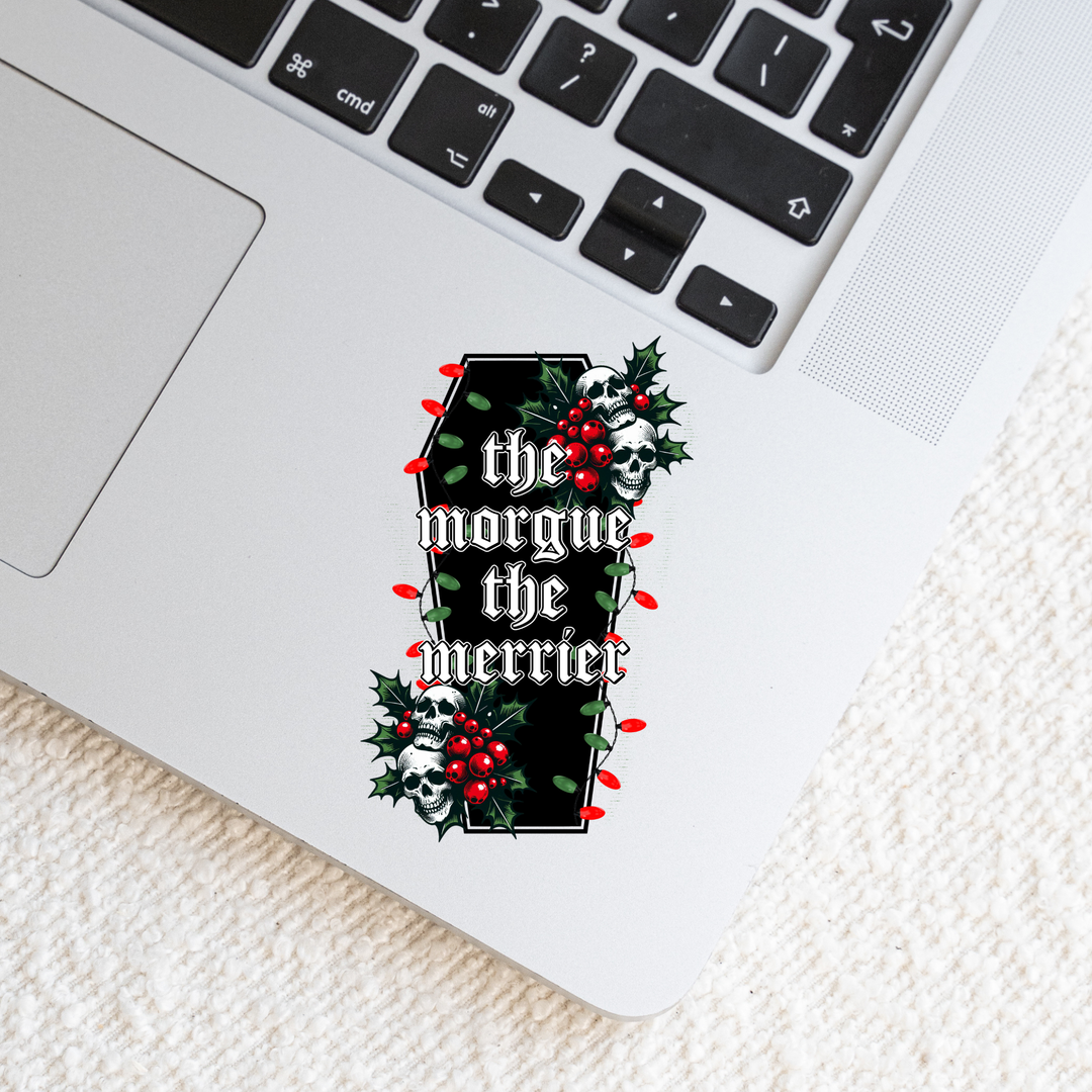 The Morgue The Merrier Die Cut Stickers