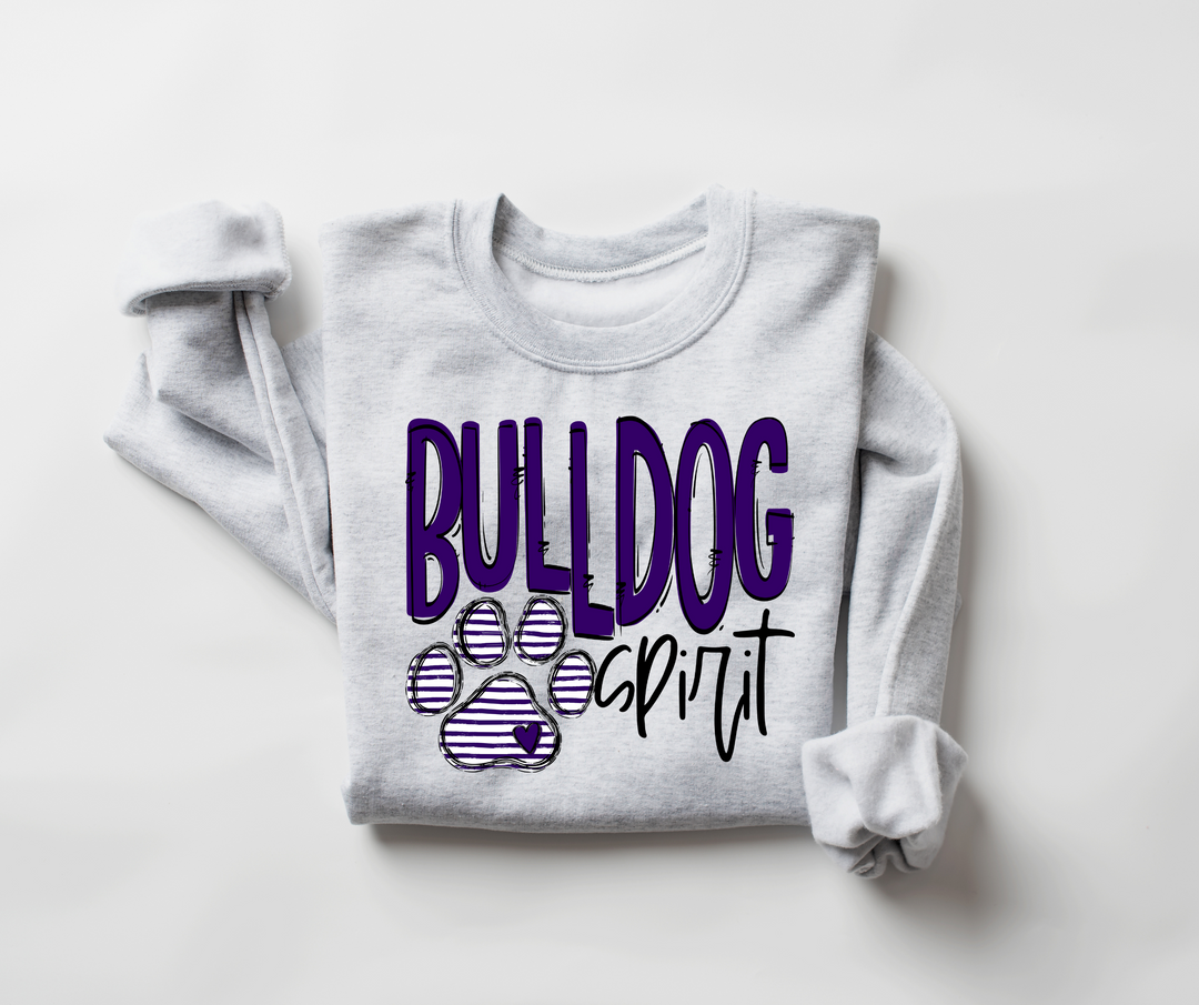 Go Team Bulldog Spirit DTF Print