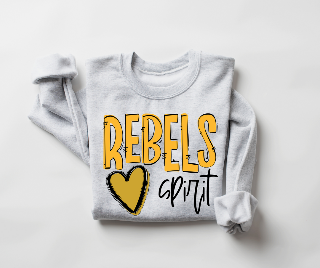 Go Team Rebels Spirit DTF Print