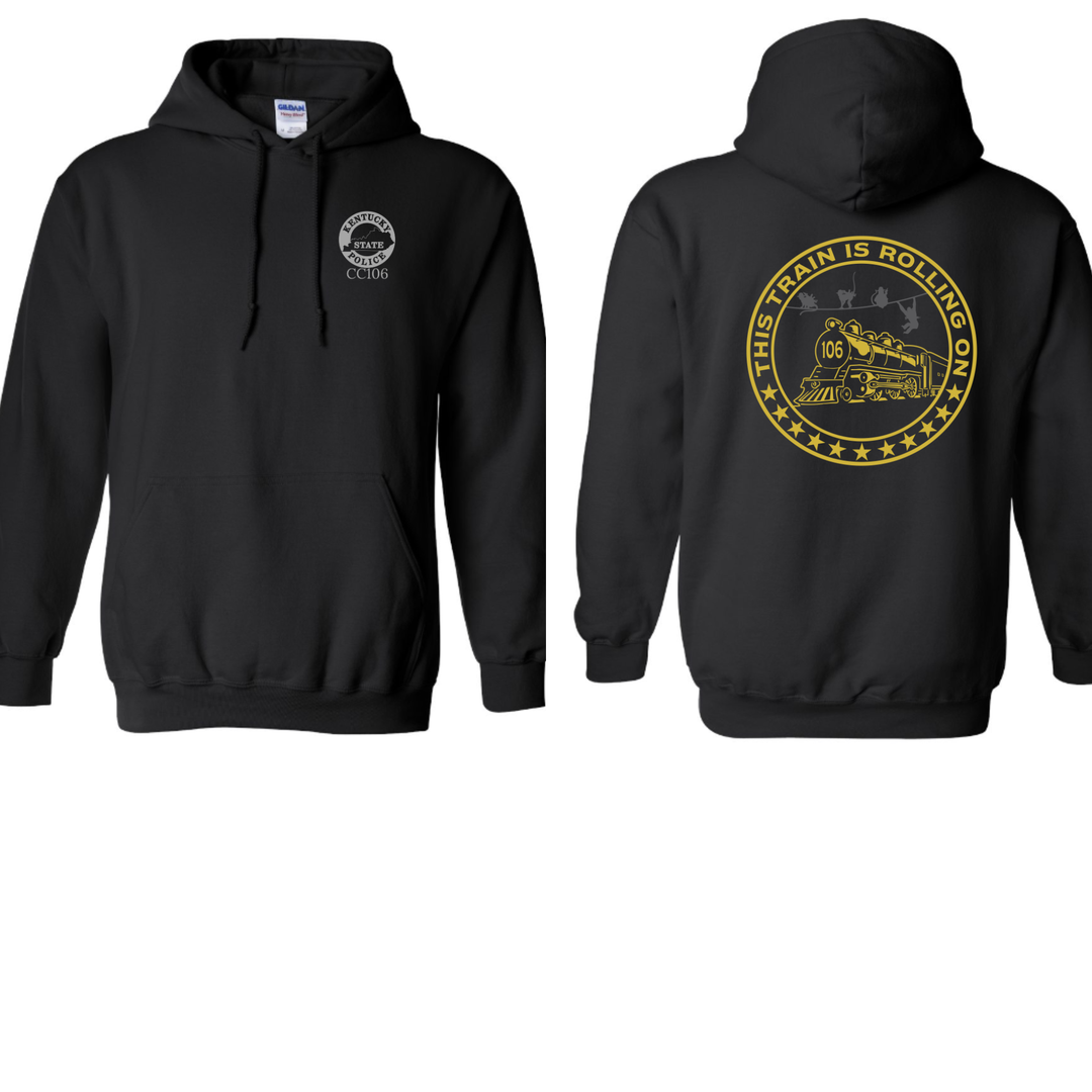KSP Black Gildan Hooded Sweatshirt
