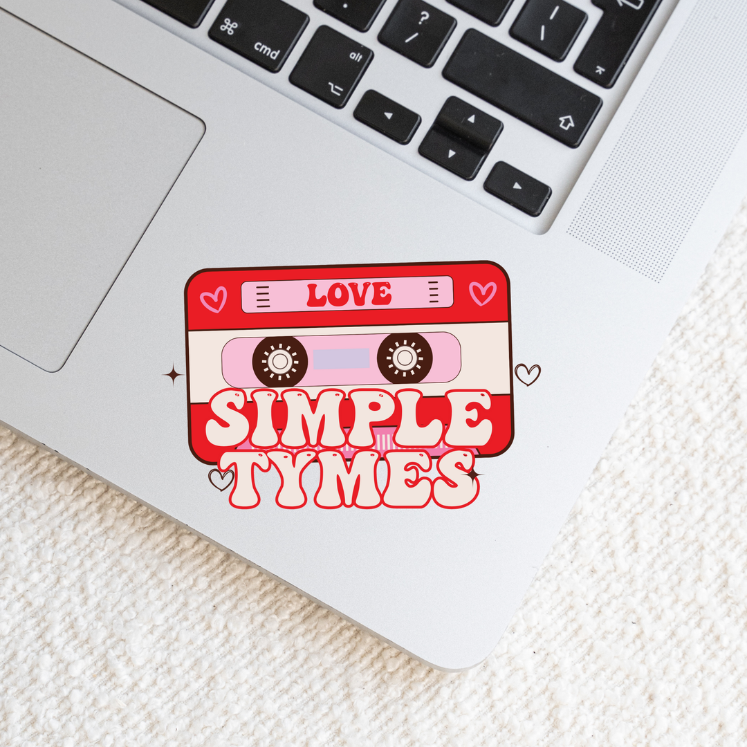 CUSTOM Valentine Tape Business Logo Sticker Sheet