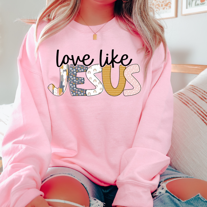 Love Like Jesus DTF Print