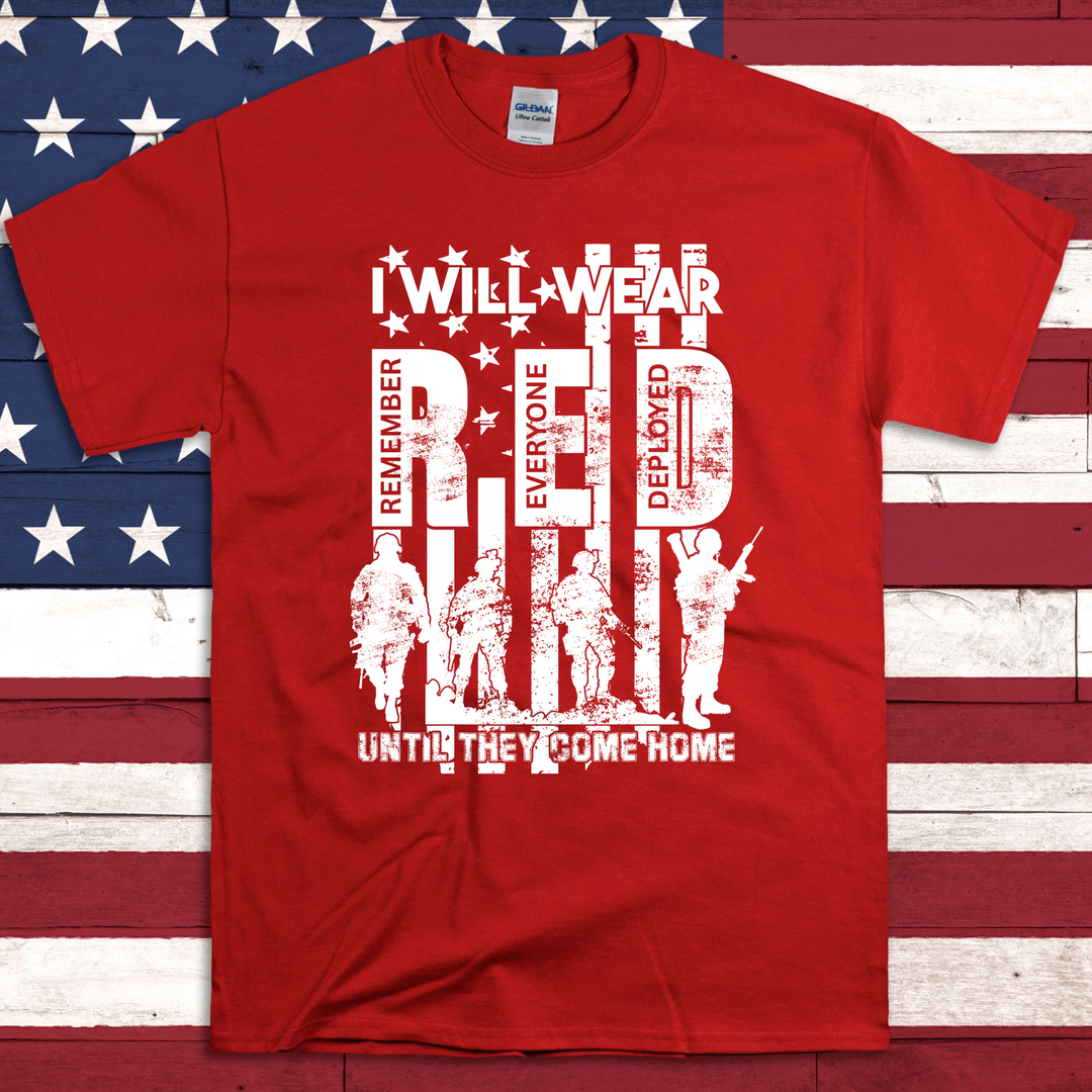 We Wear Red MALE VERSION Printed Tee