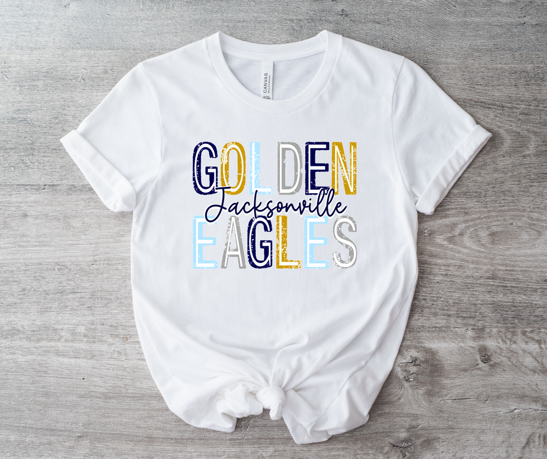 Jacksonville Golden Eagles DTF Print