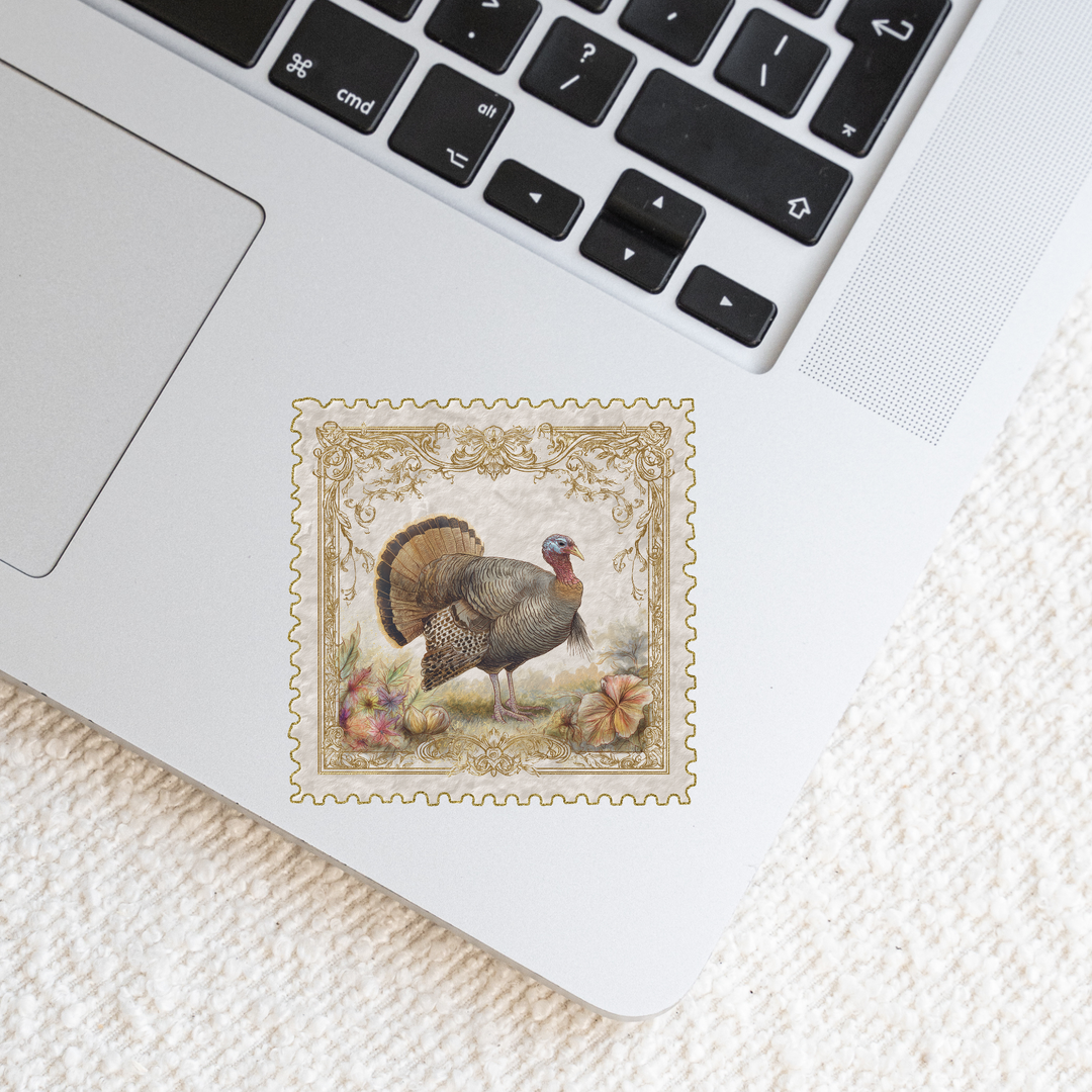 Turkey Die Cut Stickers