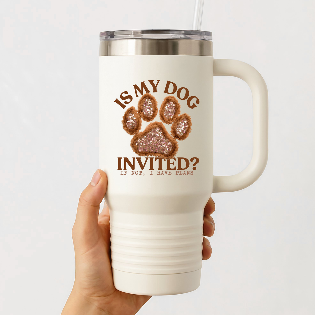 Is my dog invited Sticker Sheet