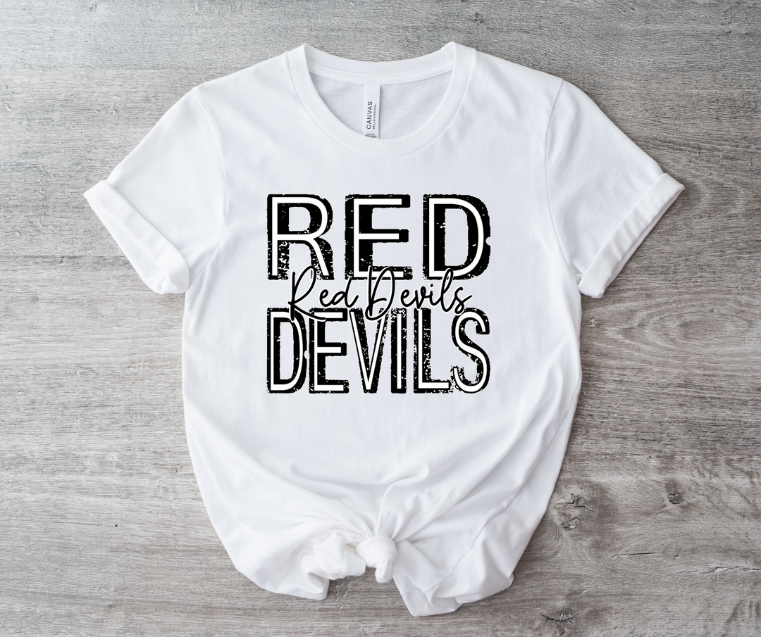 Red Devils DTF Print