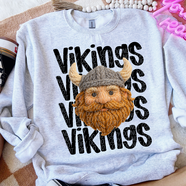 Yarn Mascots DTF Print