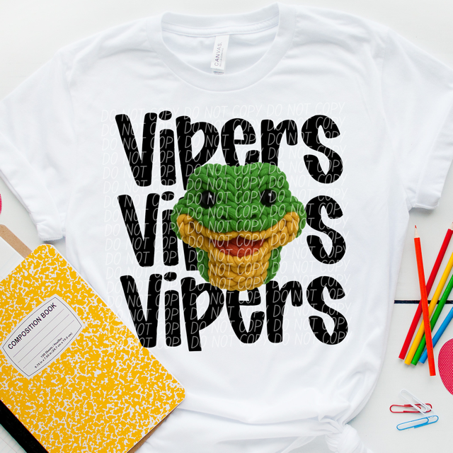 Yarn Mascots DTF Print