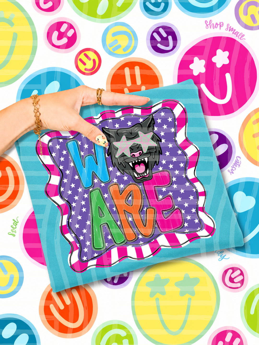 We Are Starry Eyed Mascots DTF Print