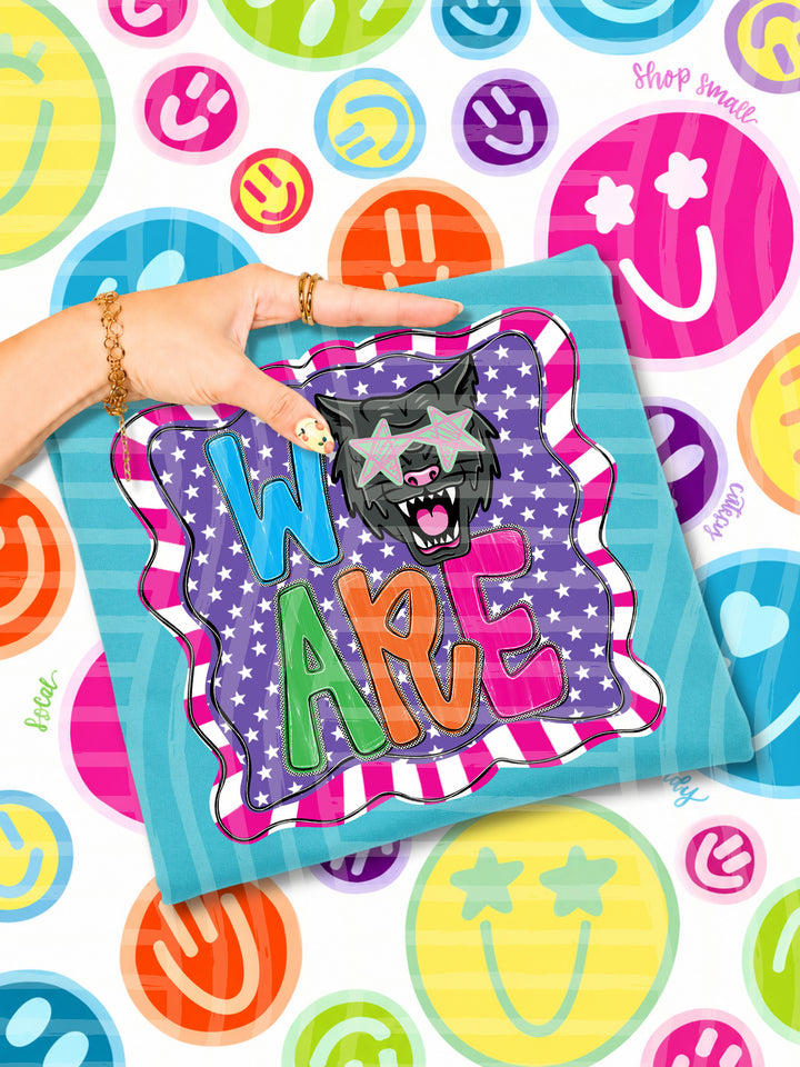 We Are Starry Eyed Mascots DTF Print