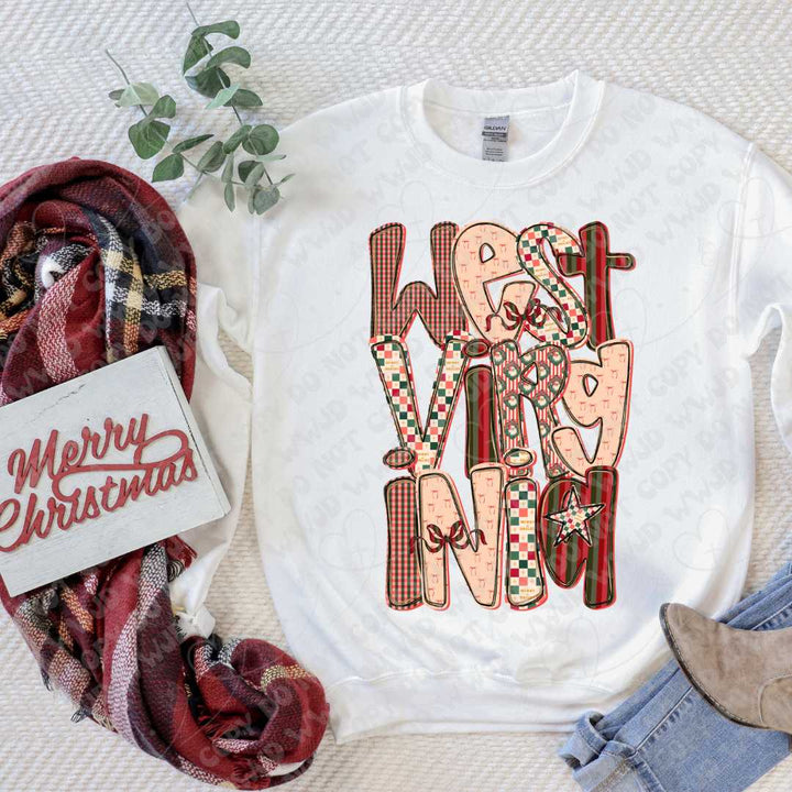 Merry State Alpha DTF Print