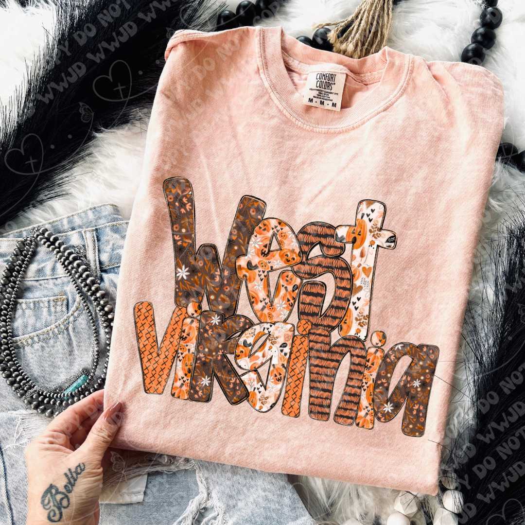 State Pumpkin Alpha DTF Print