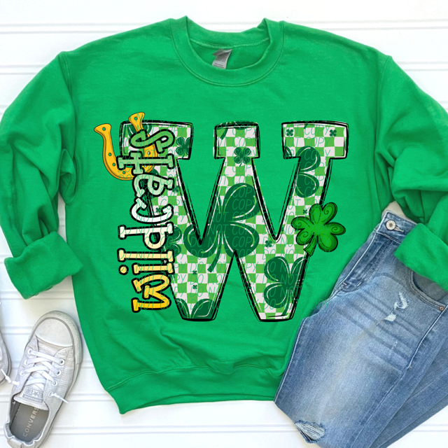 St Patrick's Day Mascots DTF Print