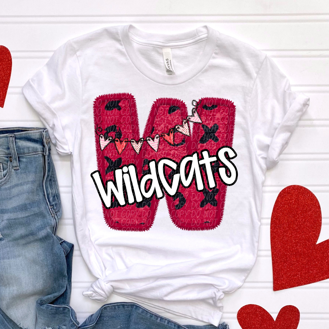 Valentines Day School Spirit R-S DTF Print