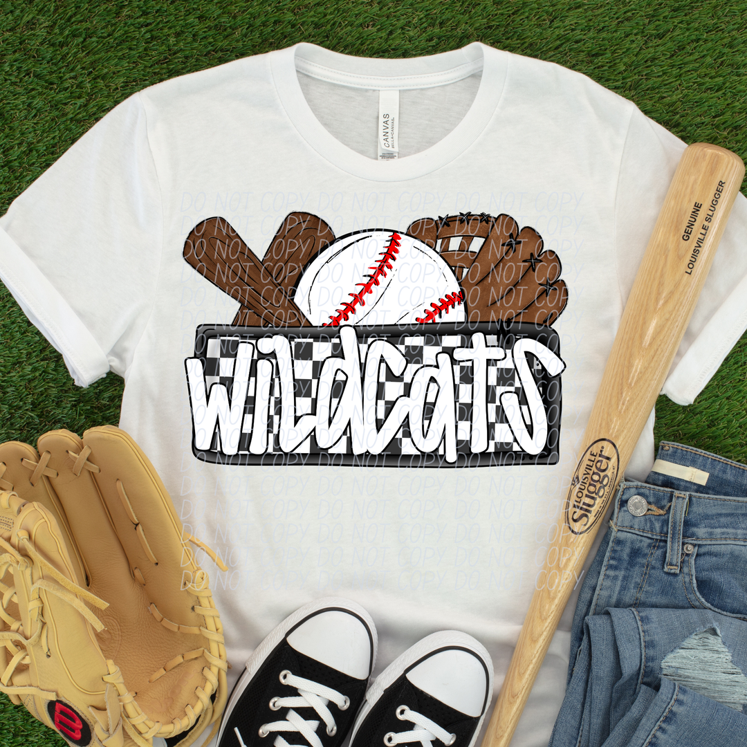 Baseball Mascots DTF Print