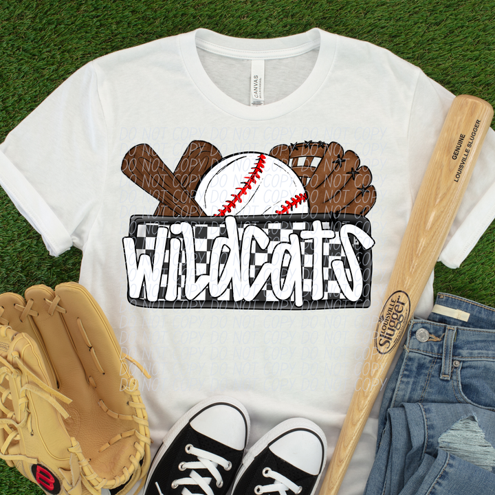 Baseball Mascots DTF Print