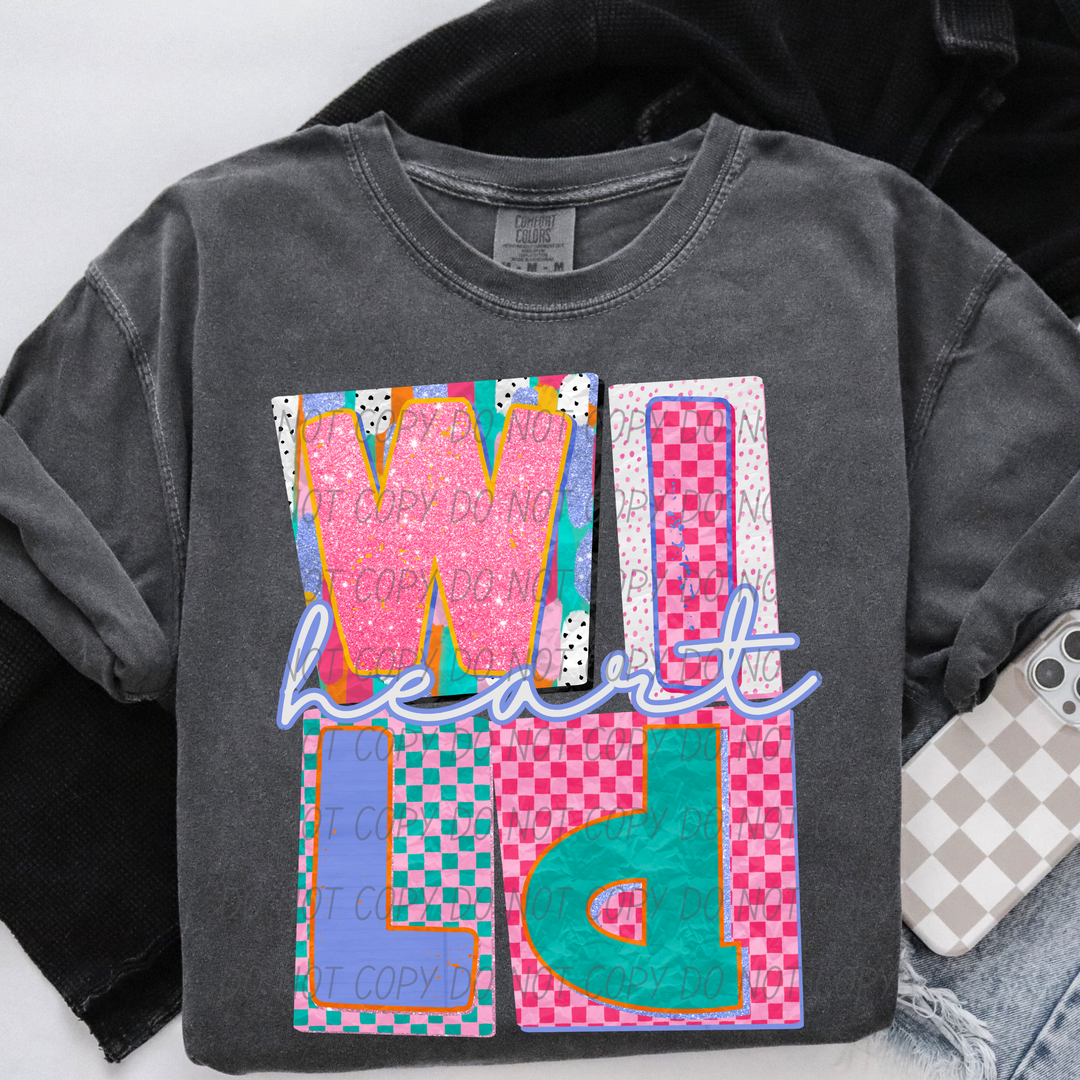 Wild Heart DTF Print