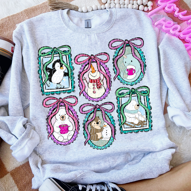 Winter Frames DTF Print