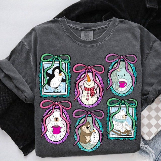 Winter Frames DTF Print