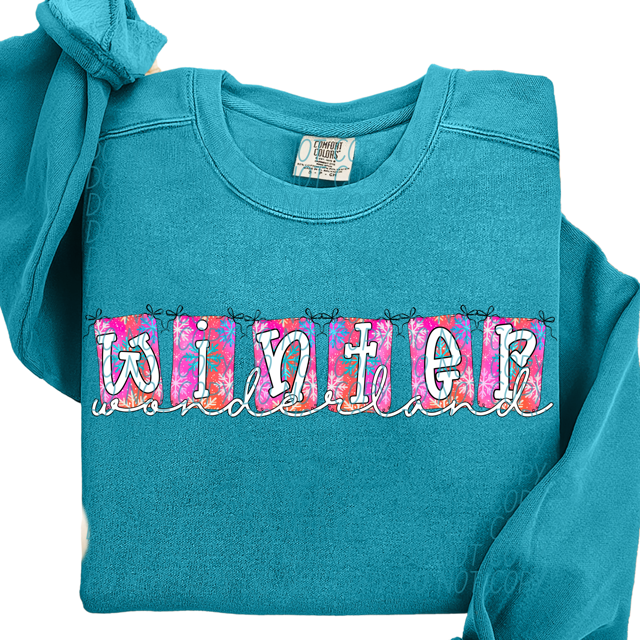 Winter Wonderland DTF Print