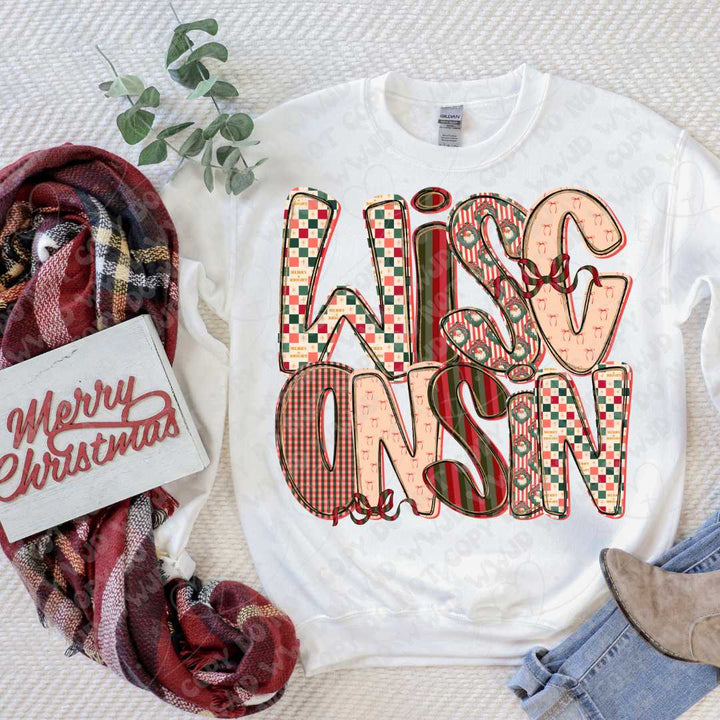 Merry State Alpha DTF Print