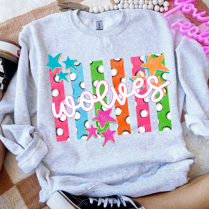 Polka Dot Pride DTF Print