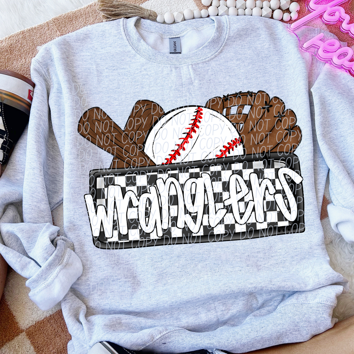 Baseball Mascots DTF Print