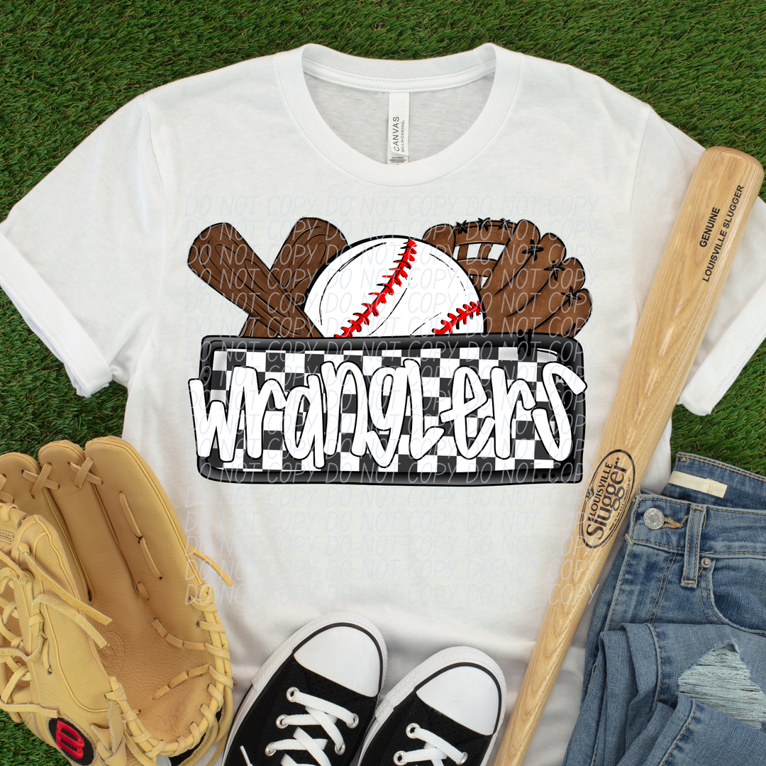 Baseball Mascots DTF Print