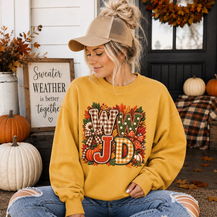 WWJD Fall DTF Print
