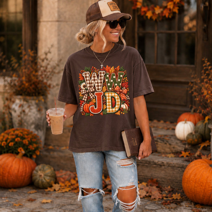 WWJD Fall DTF Print