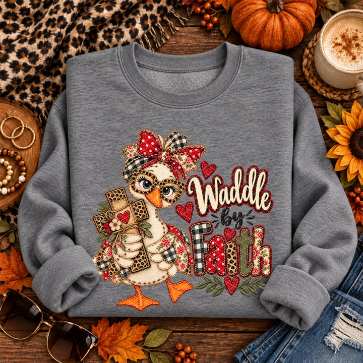 Waddle By Faith DTF Print