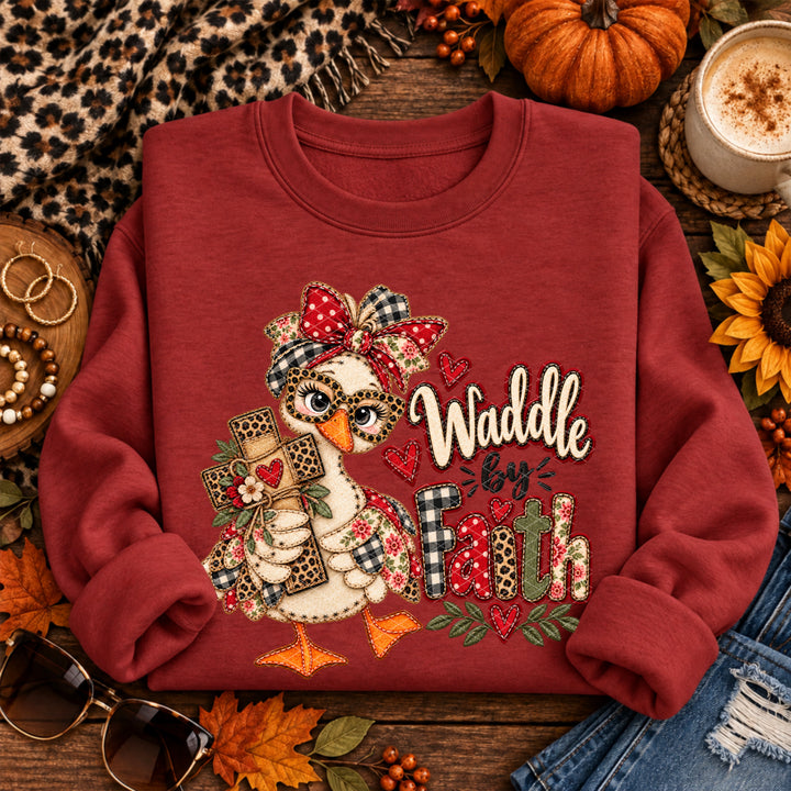 Waddle By Faith DTF Print
