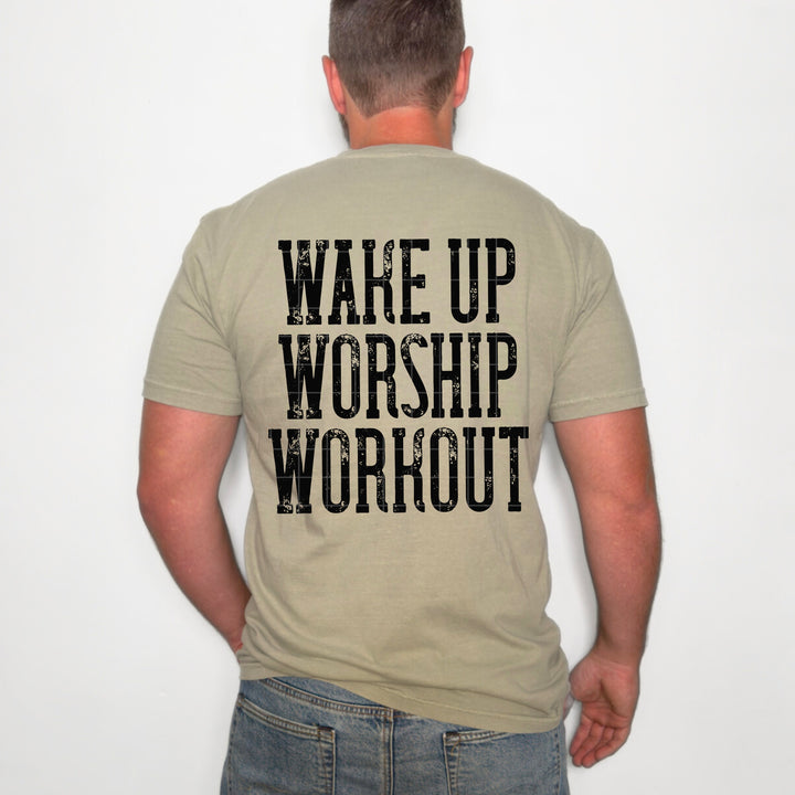 Wake Up Worship Workout DTF Print