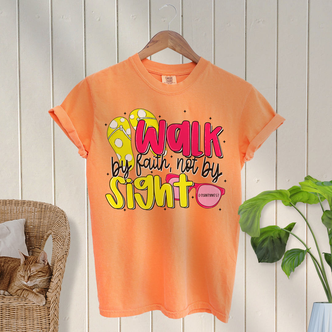 Walk By Faith Not By Sight DTF Print