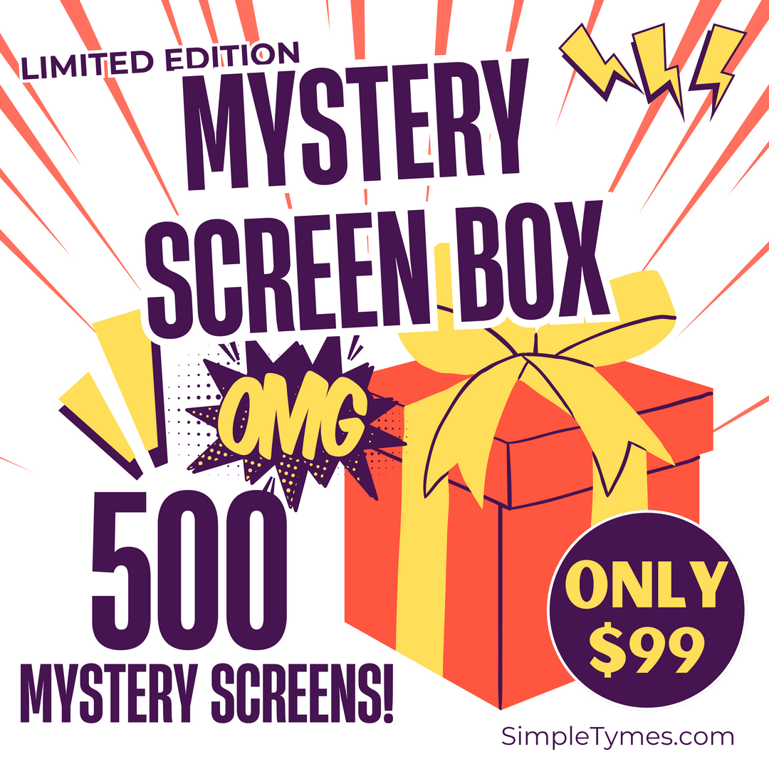 500 Mystery Screen Print Pack