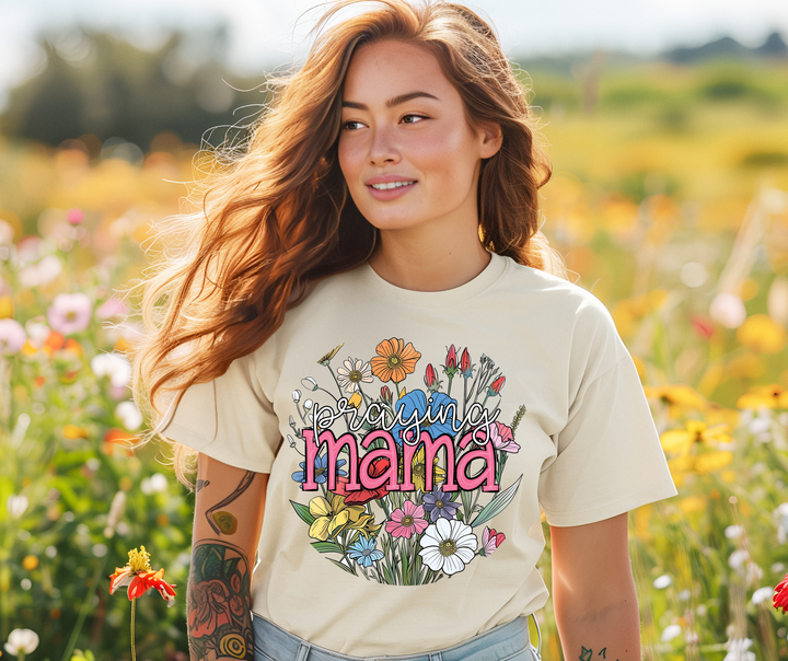 Praying Mama DTF Print