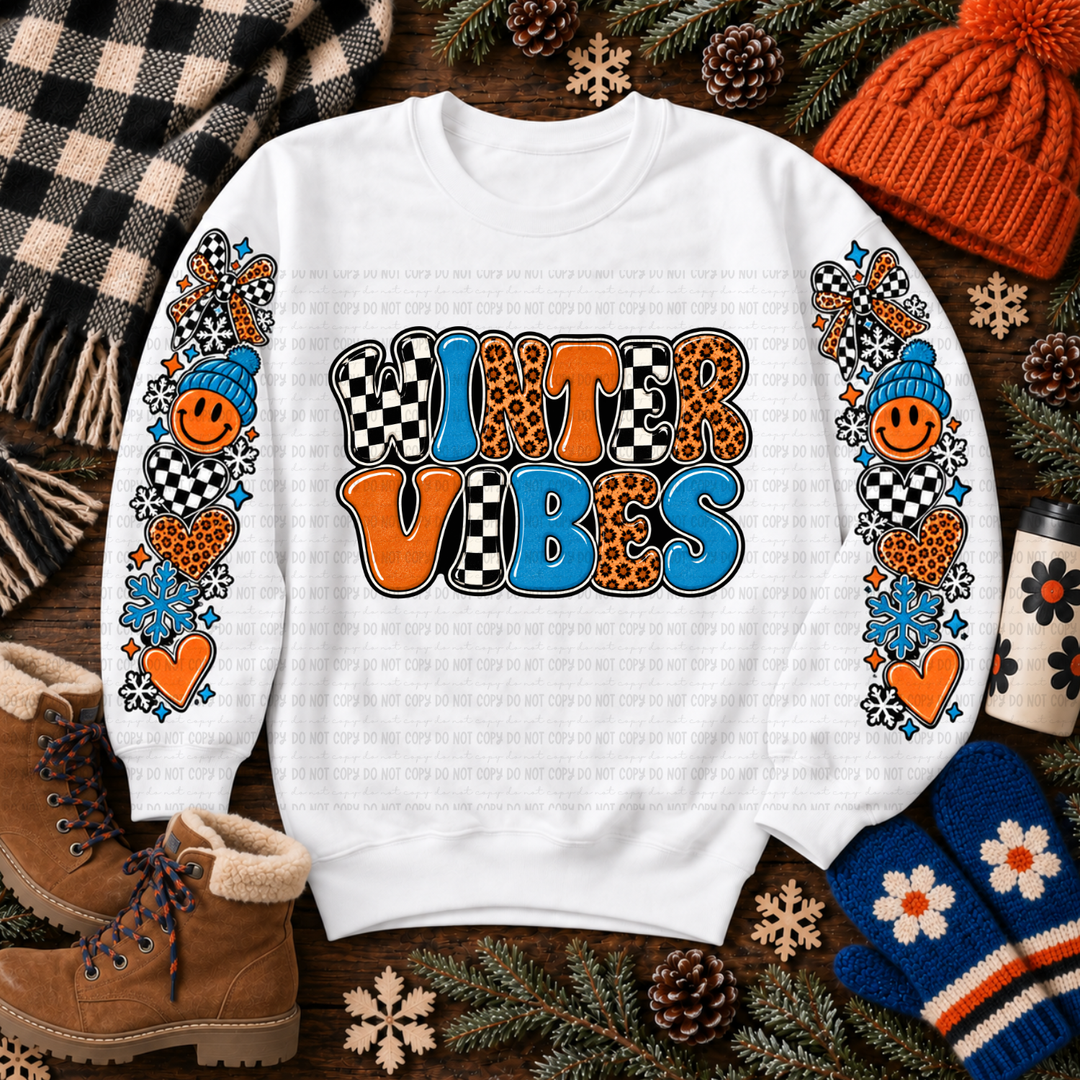 Winter Vibes SLEEVE DTF Print