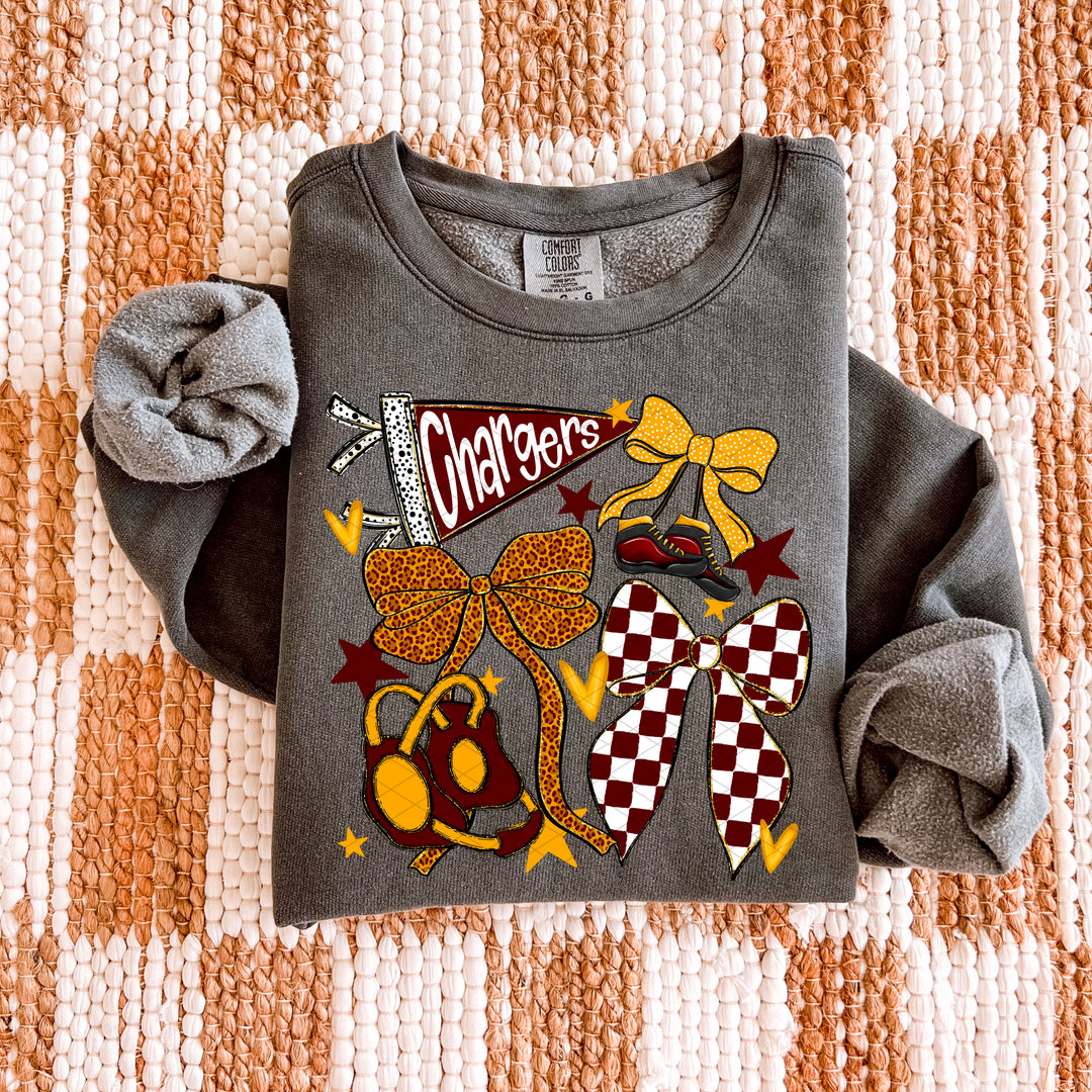 Wrestling Bows Collection DTF Print