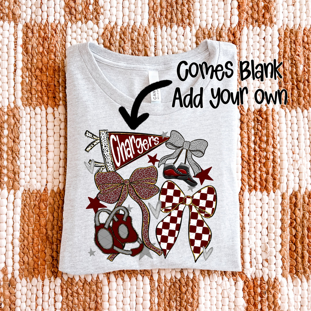 Wrestling Bows Collection DTF Print