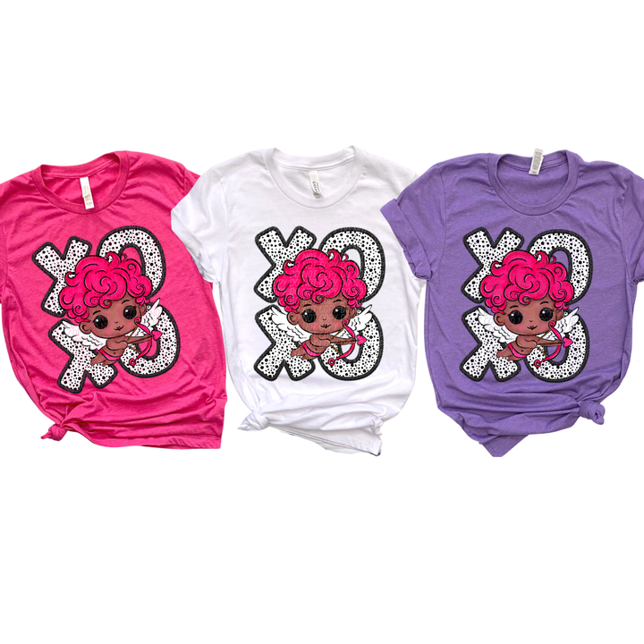 Cupid XO Dots DTF Print