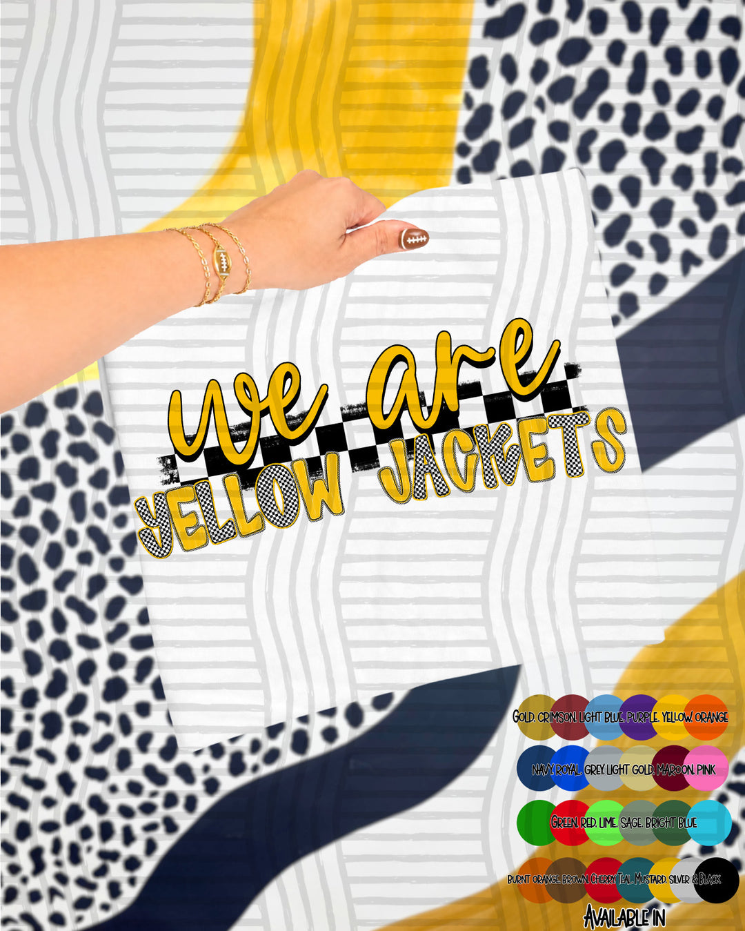 We Are Checker Crush Colors Mascots DTF Print