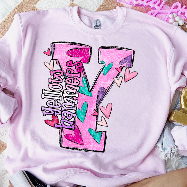 Valentine's Day Mascots DTF Print