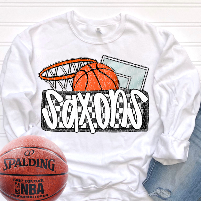 Basketball Mascots DTF Print