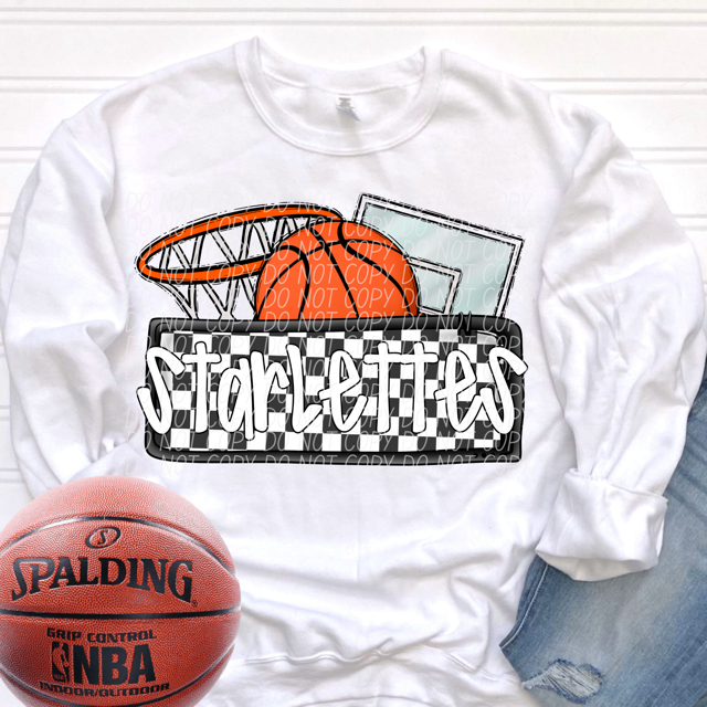 Basketball Mascots DTF Print