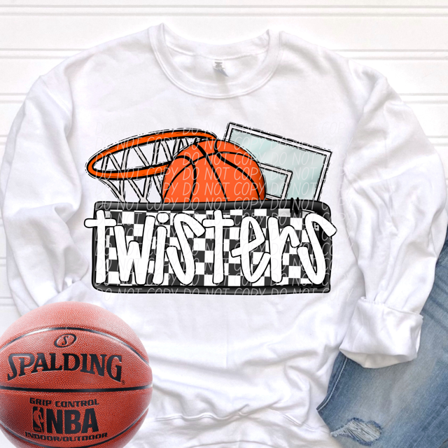 Basketball Mascots DTF Print