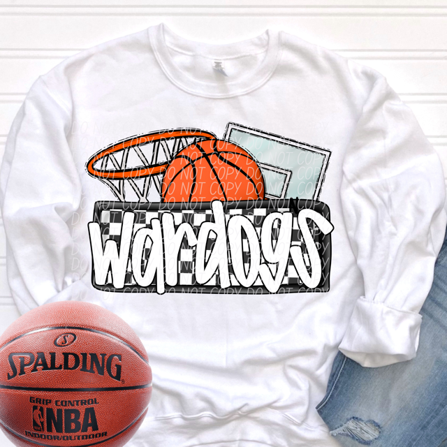 Basketball Mascots DTF Print