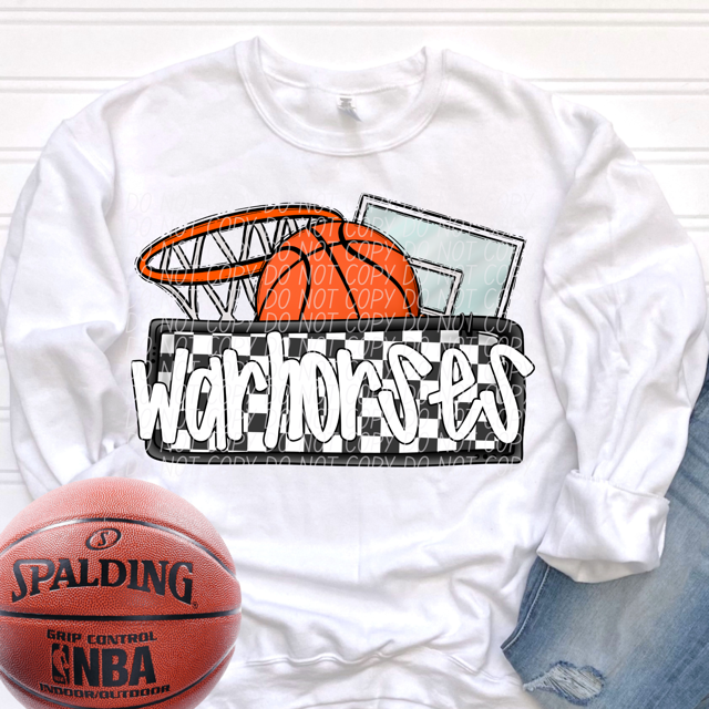 Basketball Mascots DTF Print